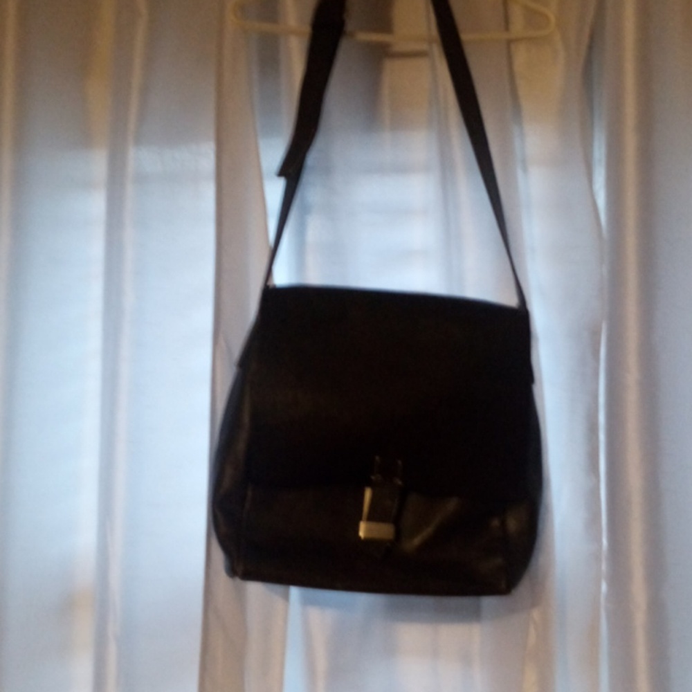 HI DESIGN Brown Leather Messenger bag